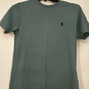 Classic Green Boys Polo Shirt Size Small Comfortable Casual Essential
